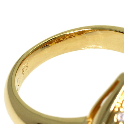 0.5ct Diamond heart motif Ring K18 Yellow Gold 5.6g　Ladies