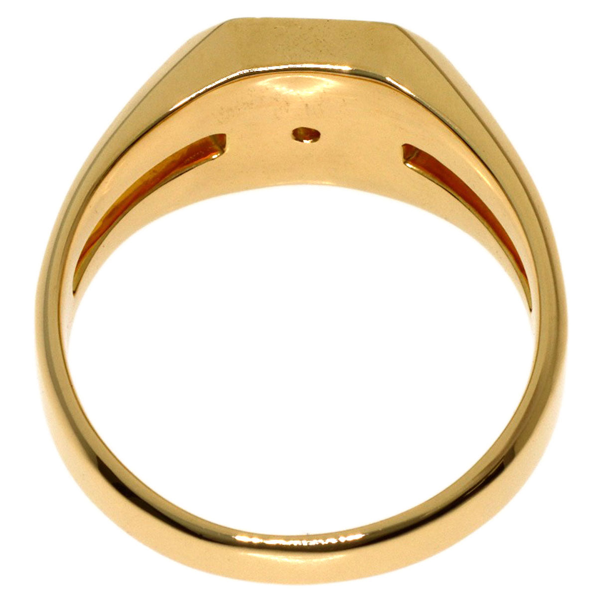 0.221ct Diamond Ring K18 Yellow Gold 9.3g　Ladies