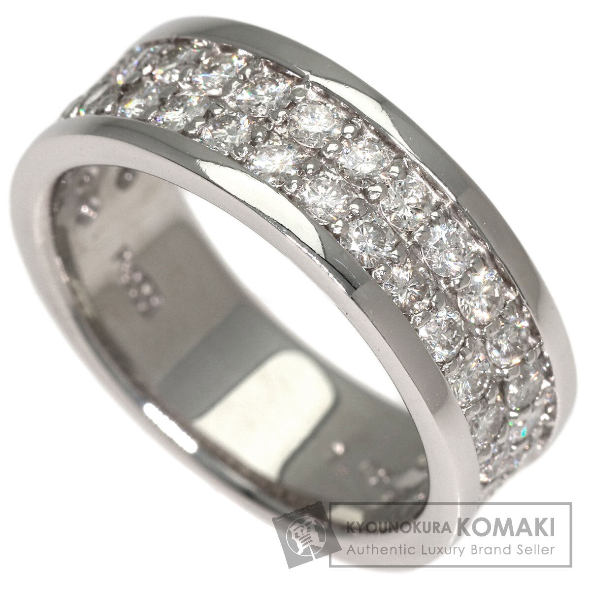 1.02ct Diamond Ring Platinum PT900 8.2g　Ladies