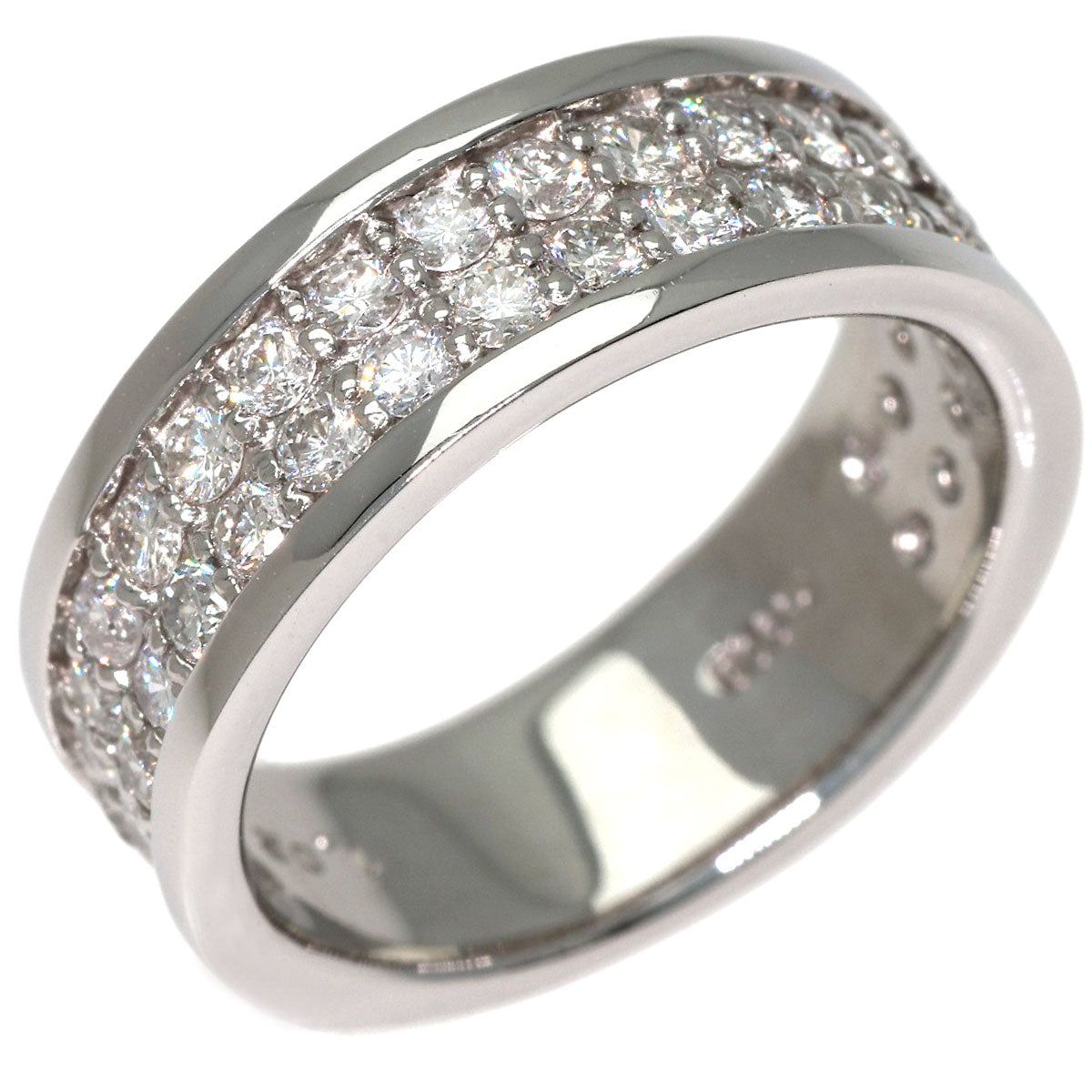 1.02ct Diamond Ring Platinum PT900 8.2g　Ladies