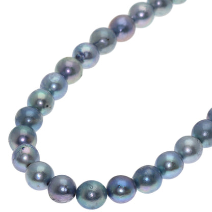 Akoya pearl Pearl Necklace Silver 29.5g　Ladies