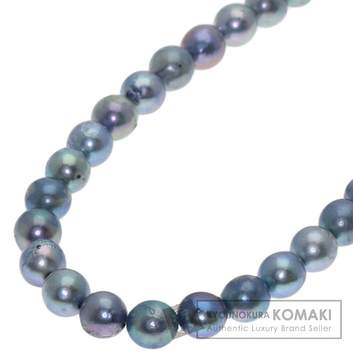 Akoya pearl Pearl Necklace Silver 29.5g　Ladies