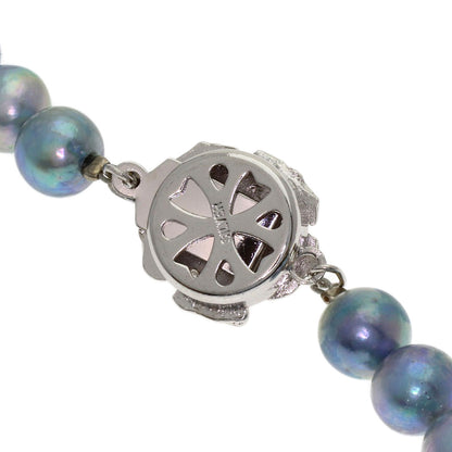 Akoya pearl Pearl Necklace Silver 29.5g　Ladies