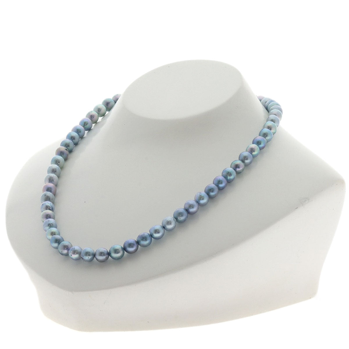 Akoya pearl Pearl Necklace Silver 29.5g　Ladies