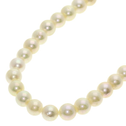 Akoya pearl Pearl Necklace Silver 32g　Ladies