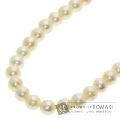 Akoya pearl Pearl Necklace Silver 32g　Ladies