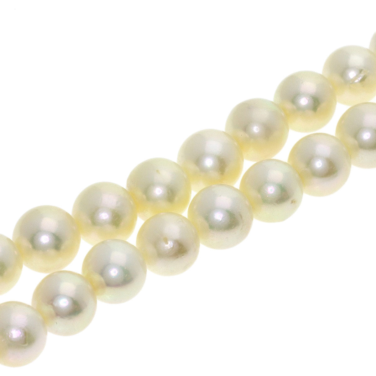 Akoya pearl Pearl Necklace Silver 32g　Ladies