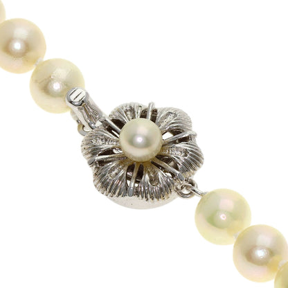 Akoya pearl Pearl Necklace Silver 32g　Ladies