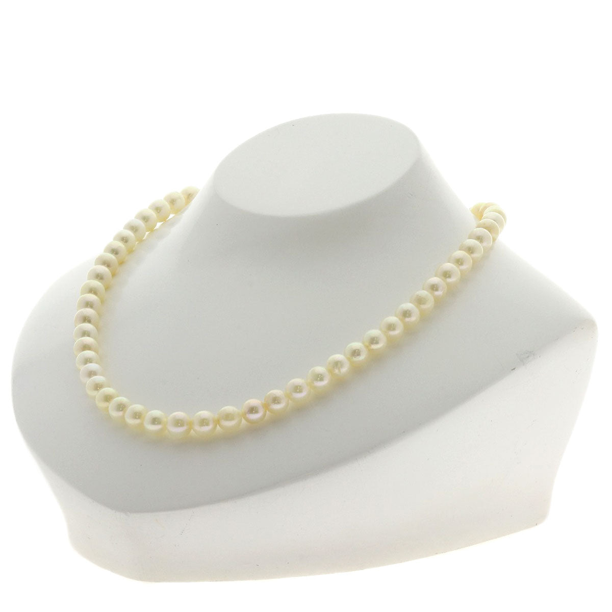 Akoya pearl Pearl Necklace Silver 32g　Ladies