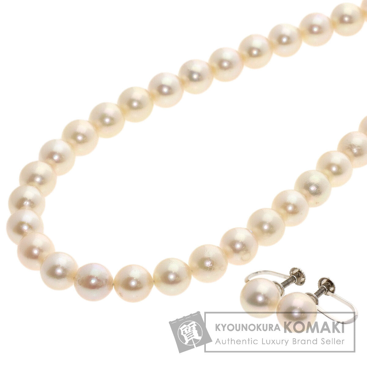 Pearl Pearl Necklace Silver 38g　Ladies