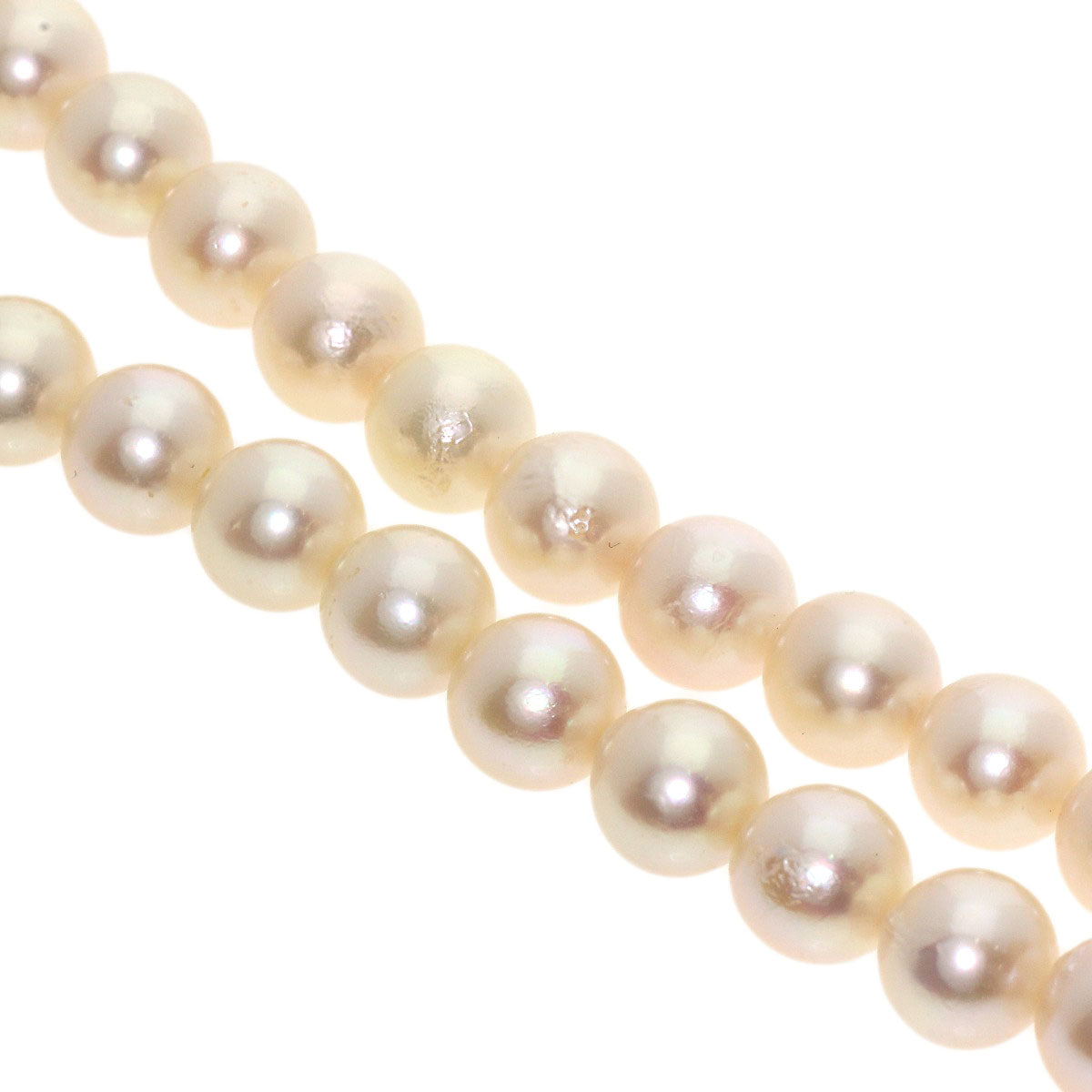 Pearl Pearl Necklace Silver 38g　Ladies