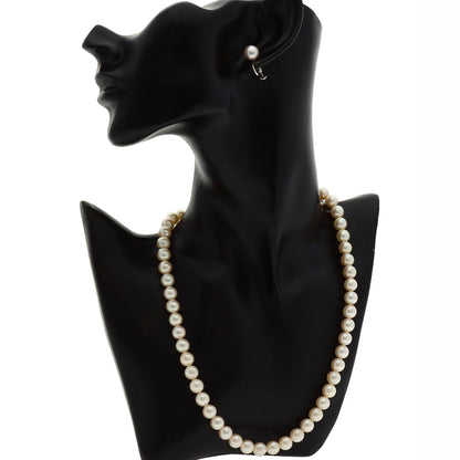 Pearl Pearl Necklace Silver 38g　Ladies