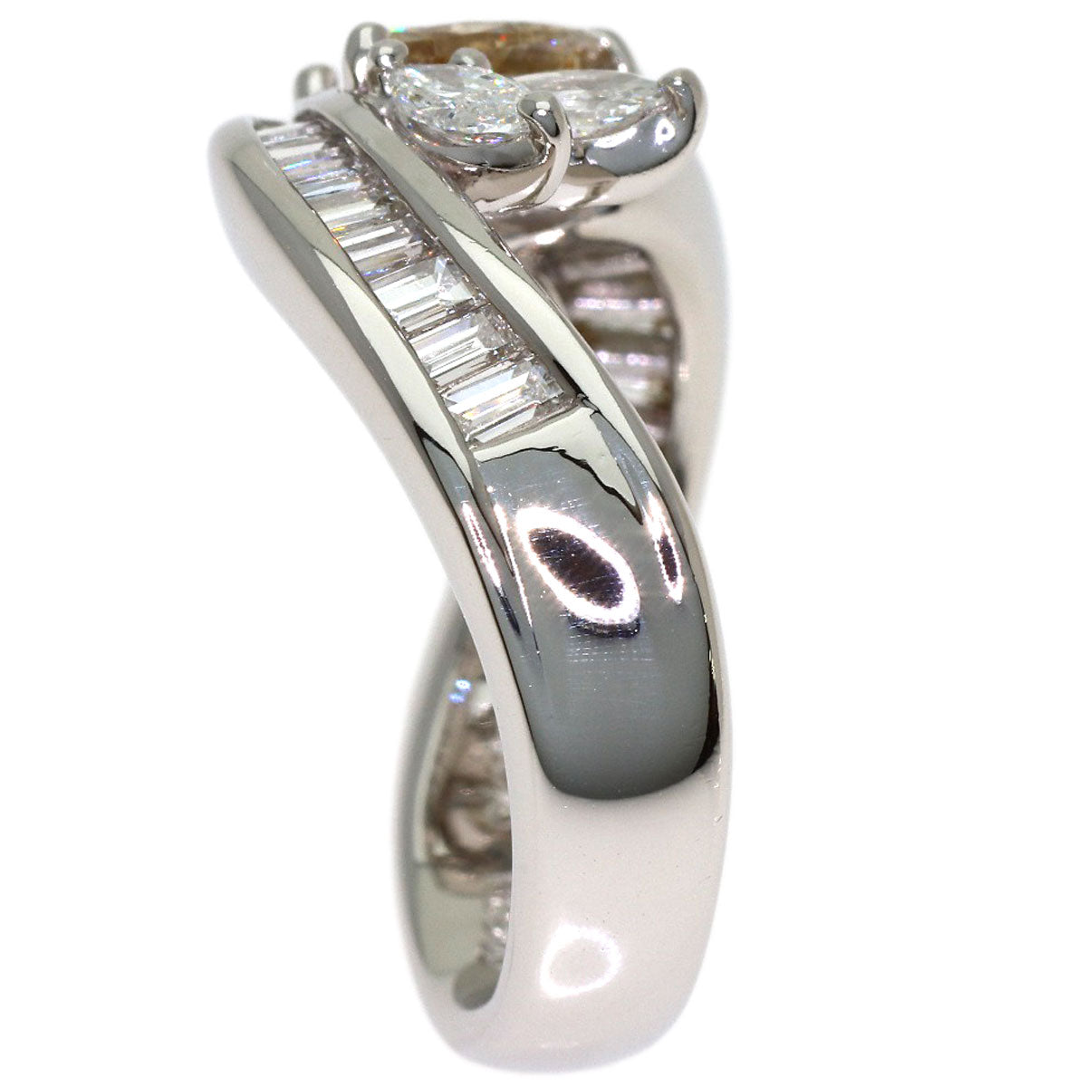 1.08ct Diamond Ring Platinum PT900 11.03g　Ladies