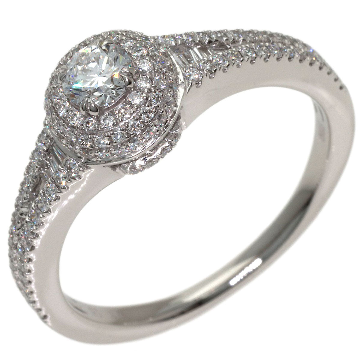 0.31ct Diamond Ring Platinum PT950 6.3g　Ladies
