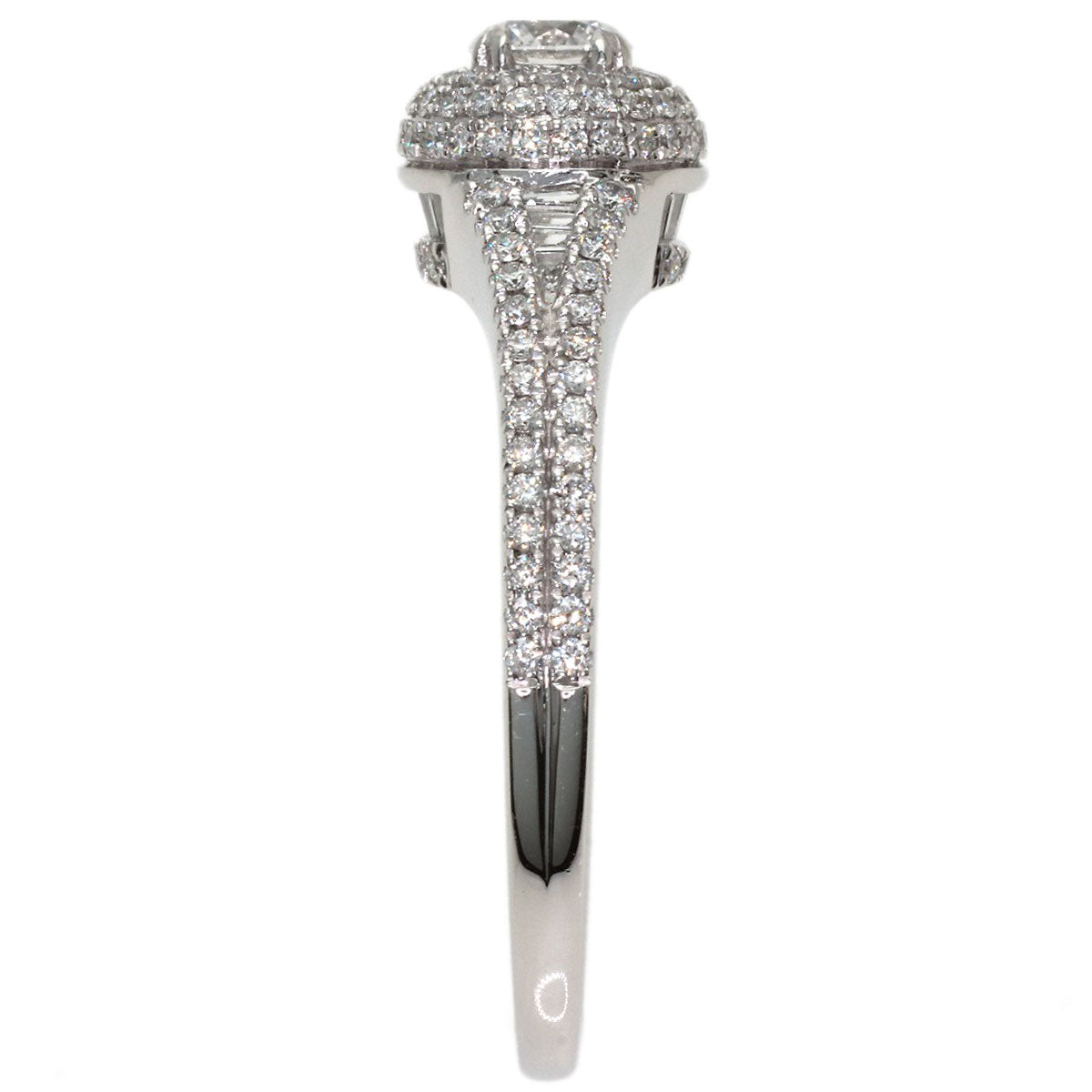 0.31ct Diamond Ring Platinum PT950 6.3g　Ladies