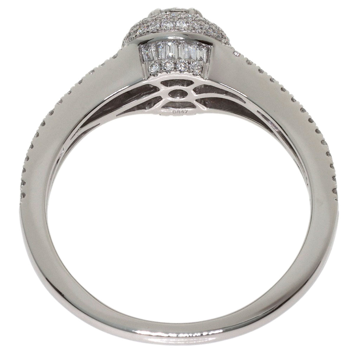 0.31ct Diamond Ring Platinum PT950 6.3g　Ladies
