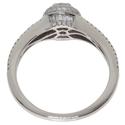 0.31ct Diamond Ring Platinum PT950 6.3g　Ladies