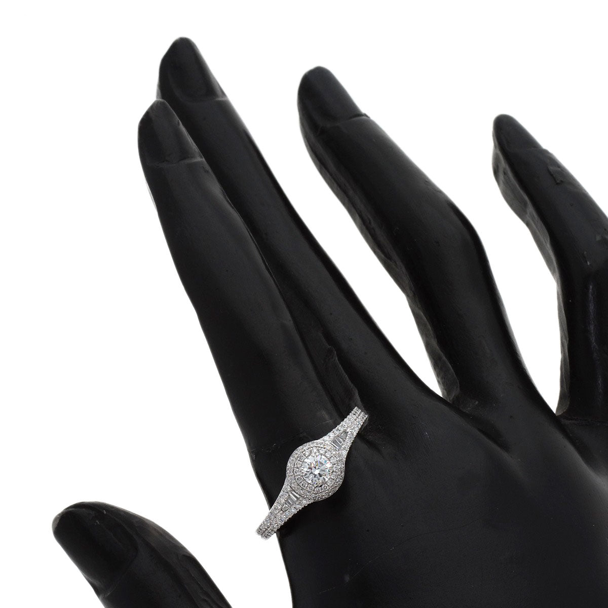 0.31ct Diamond Ring Platinum PT950 6.3g　Ladies
