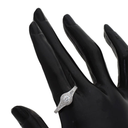 0.31ct Diamond Ring Platinum PT950 6.3g　Ladies