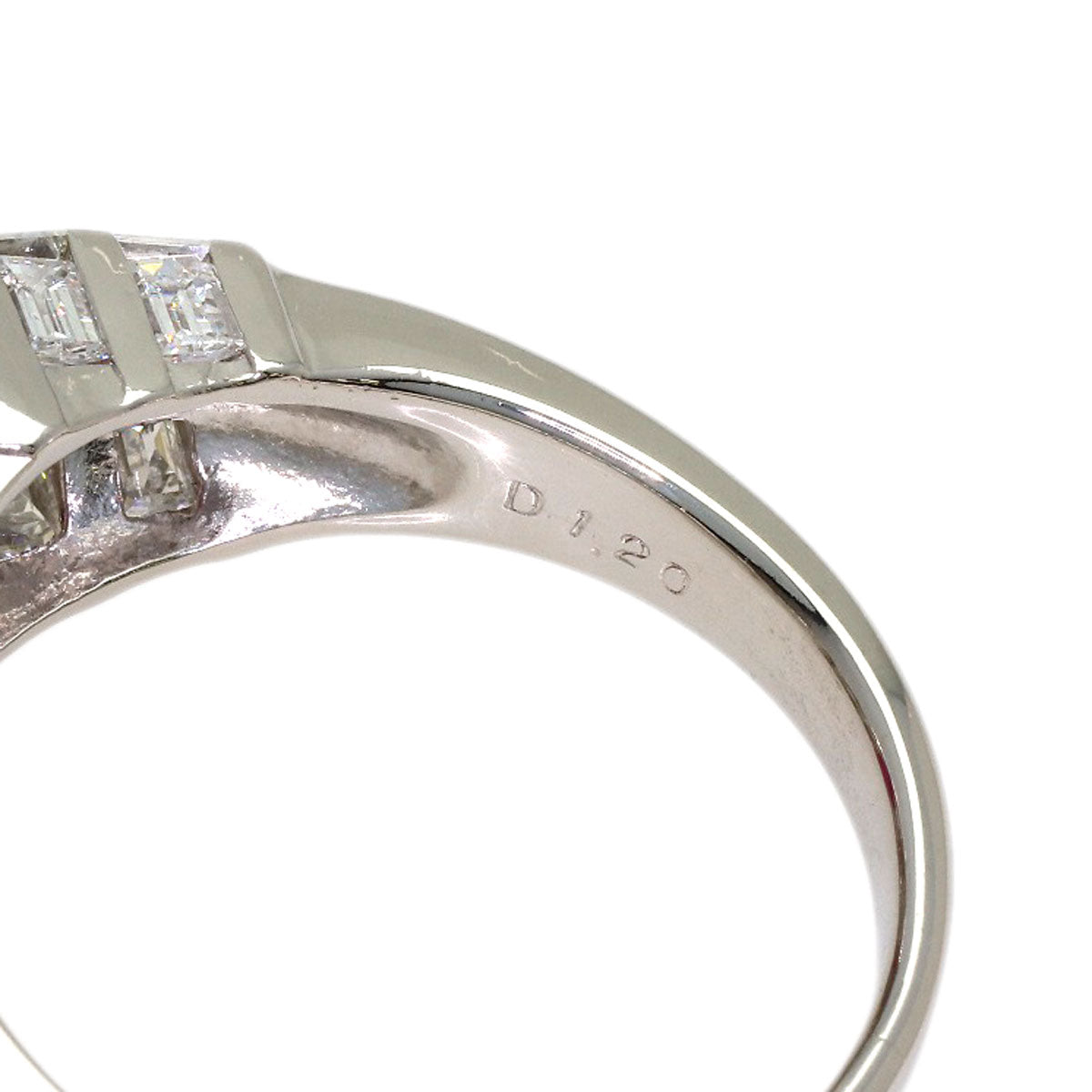 1.3ct Ruby Diamond Ring Platinum PT900 11.01g　Ladies