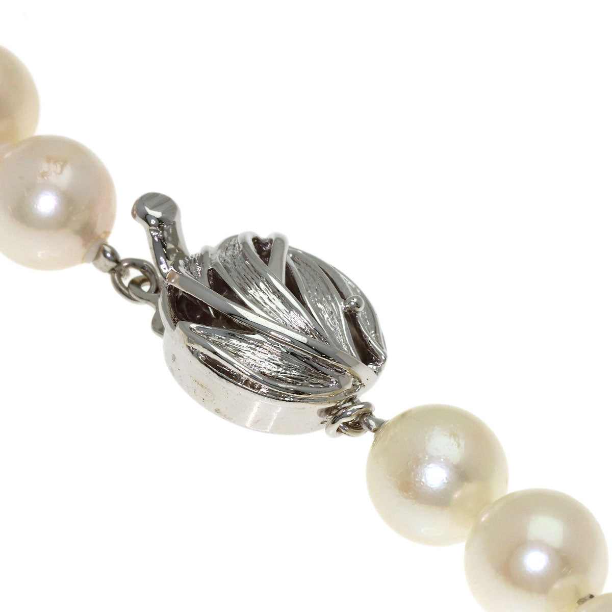 Akoya pearl Pearl Necklace Silver 47.8g　Ladies
