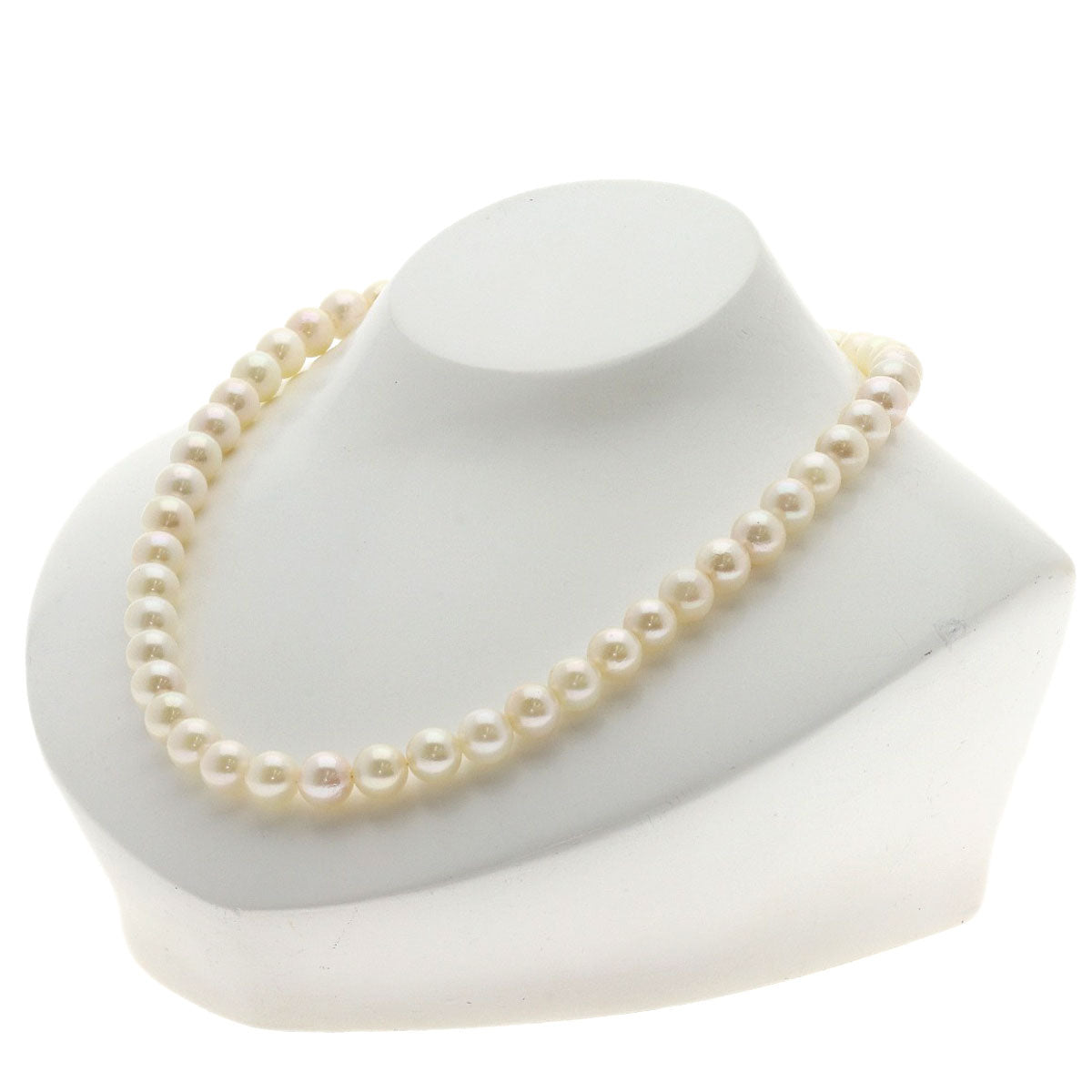 Akoya pearl Pearl Necklace Silver 47.8g　Ladies