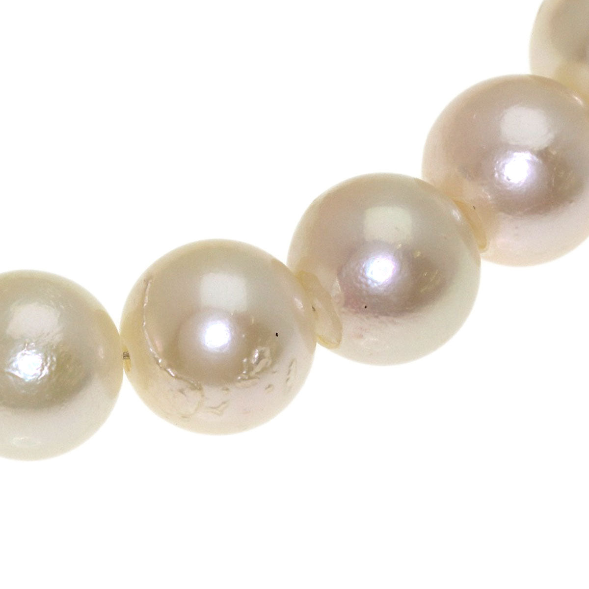 Akoya pearl Pearl Necklace Silver 47.8g　Ladies