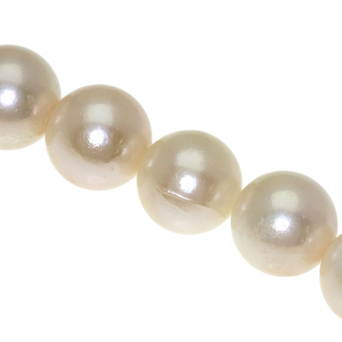 Akoya pearl Pearl Necklace Silver 47.8g　Ladies