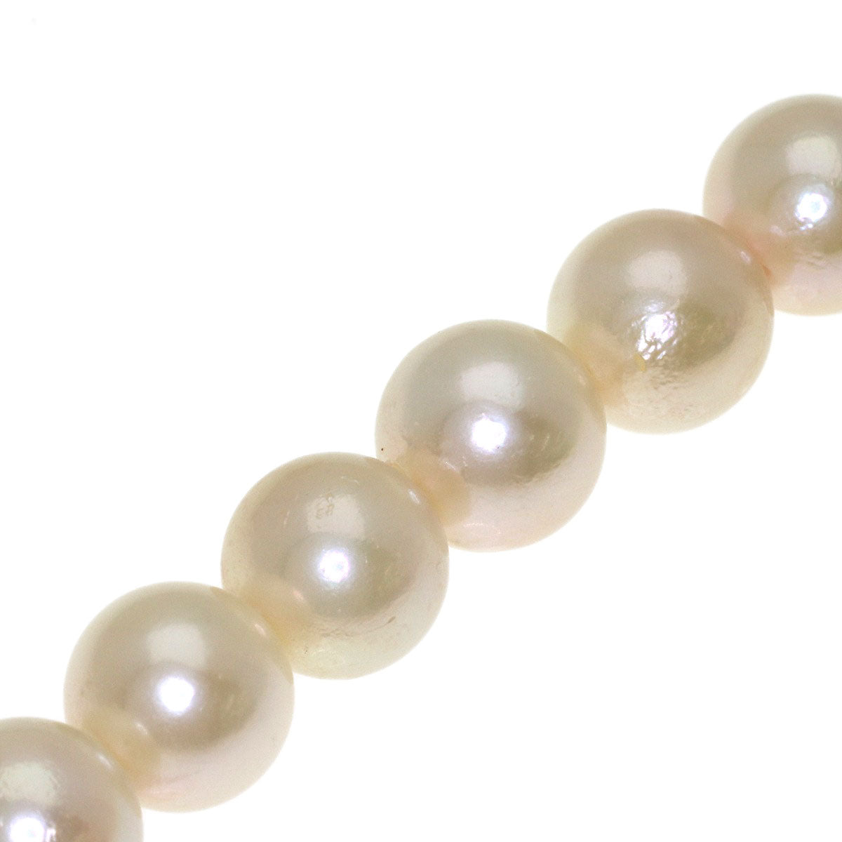Akoya pearl Pearl Necklace Silver 47.8g　Ladies
