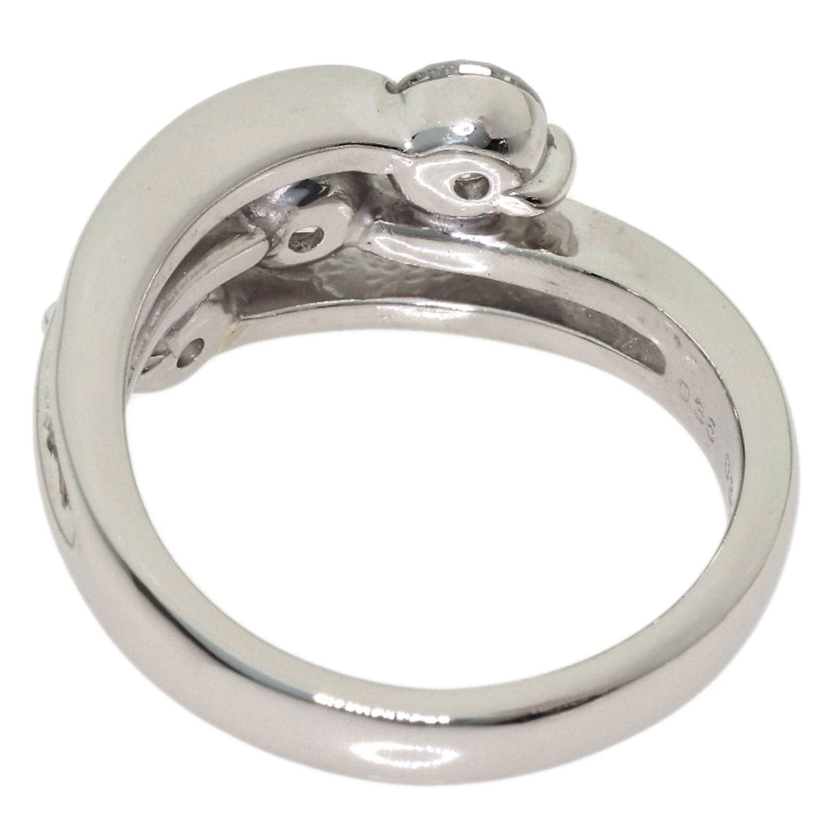 0.35ct Diamond Ring Platinum PT900 8.3g　Ladies
