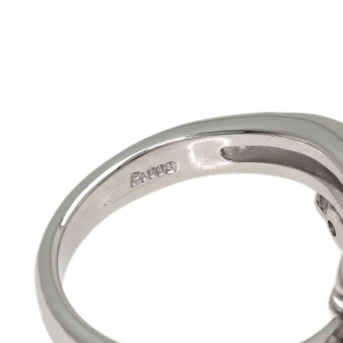 0.35ct Diamond Ring Platinum PT900 8.3g　Ladies