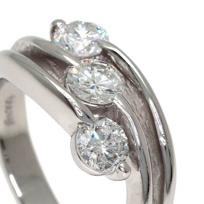 0.35ct Diamond Ring Platinum PT900 8.3g　Ladies