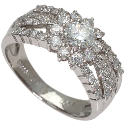 0.63ct Diamond Ring Platinum PT900 6.3g　Ladies