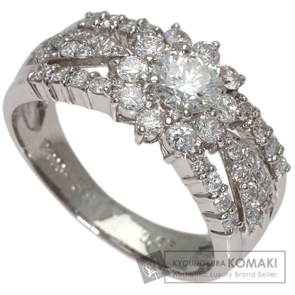 0.63ct Diamond Ring Platinum PT900 6.3g　Ladies