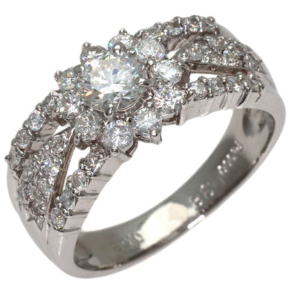 0.63ct Diamond Ring Platinum PT900 6.3g　Ladies
