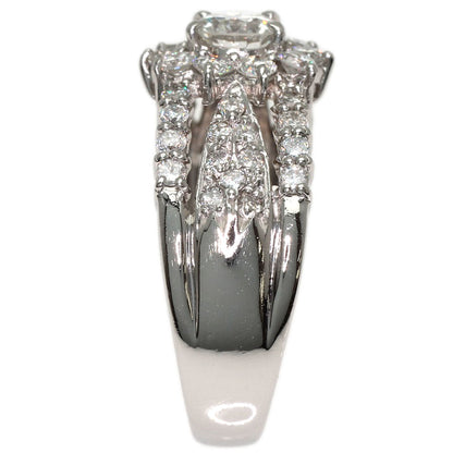 0.63ct Diamond Ring Platinum PT900 6.3g　Ladies