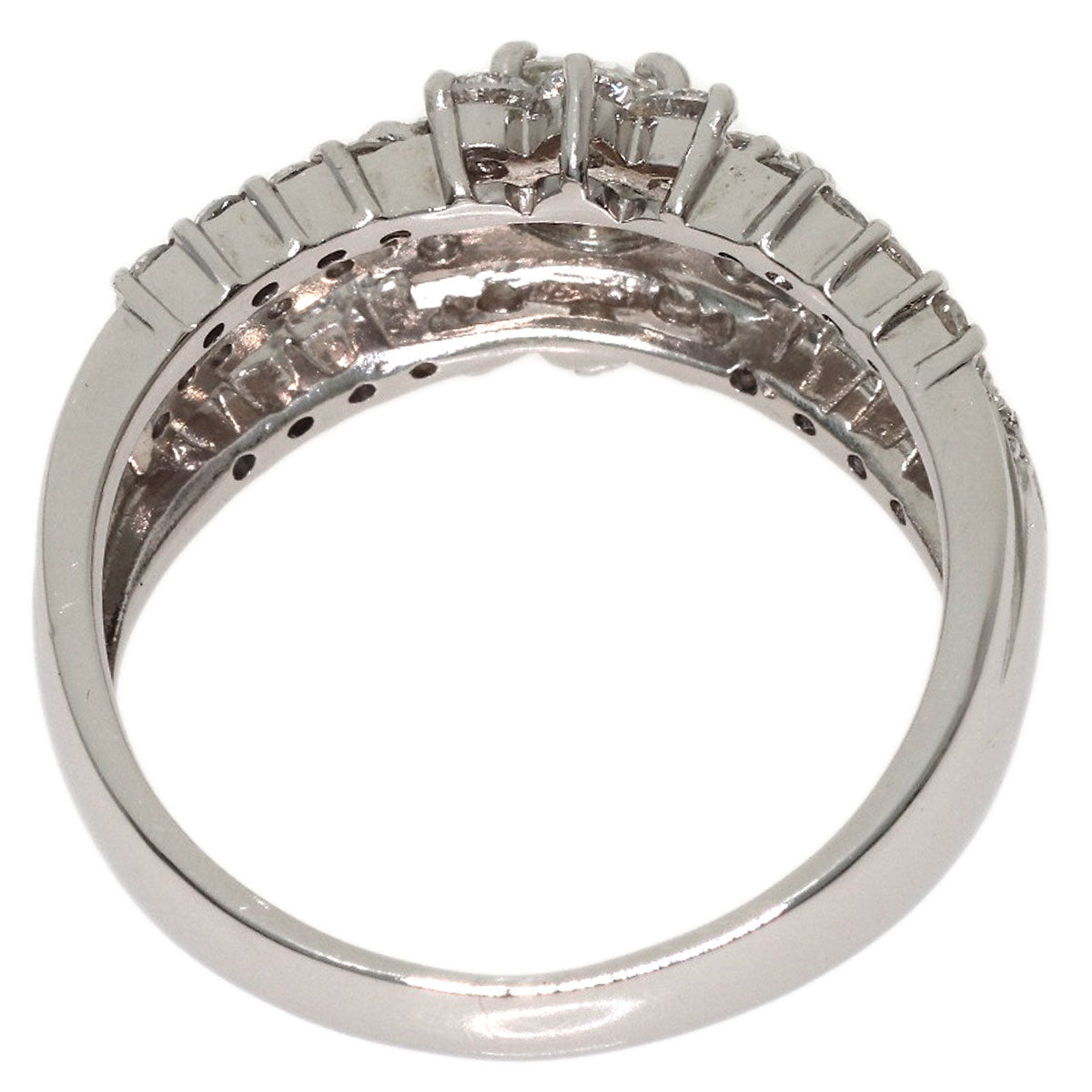 0.63ct Diamond Ring Platinum PT900 6.3g　Ladies
