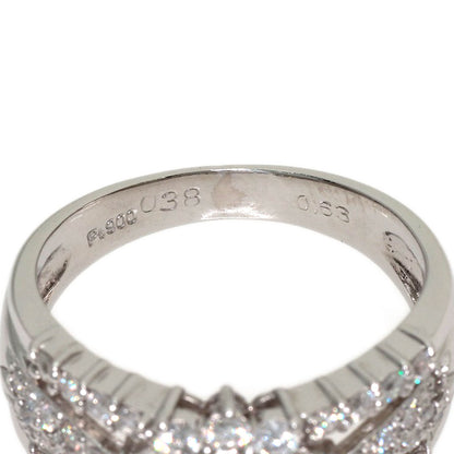 0.63ct Diamond Ring Platinum PT900 6.3g　Ladies