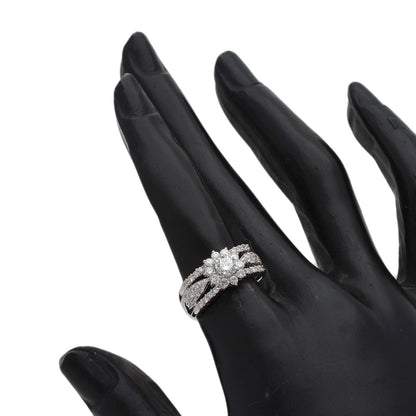 0.63ct Diamond Ring Platinum PT900 6.3g　Ladies