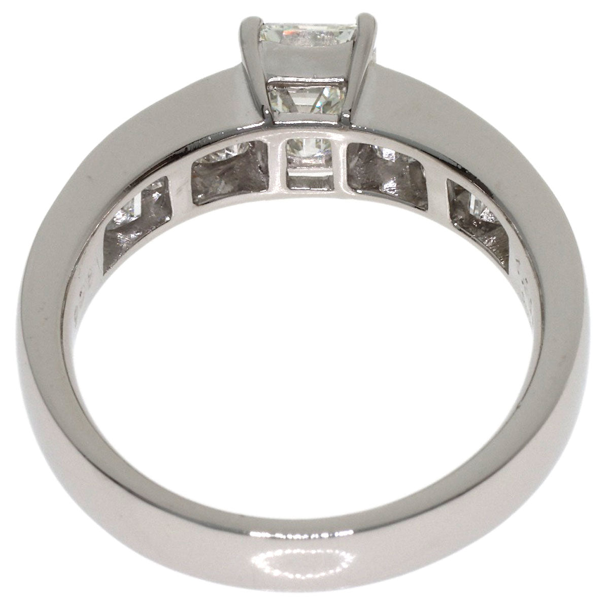 1.005ct Diamond Ring Platinum PT900 7.2g　Ladies
