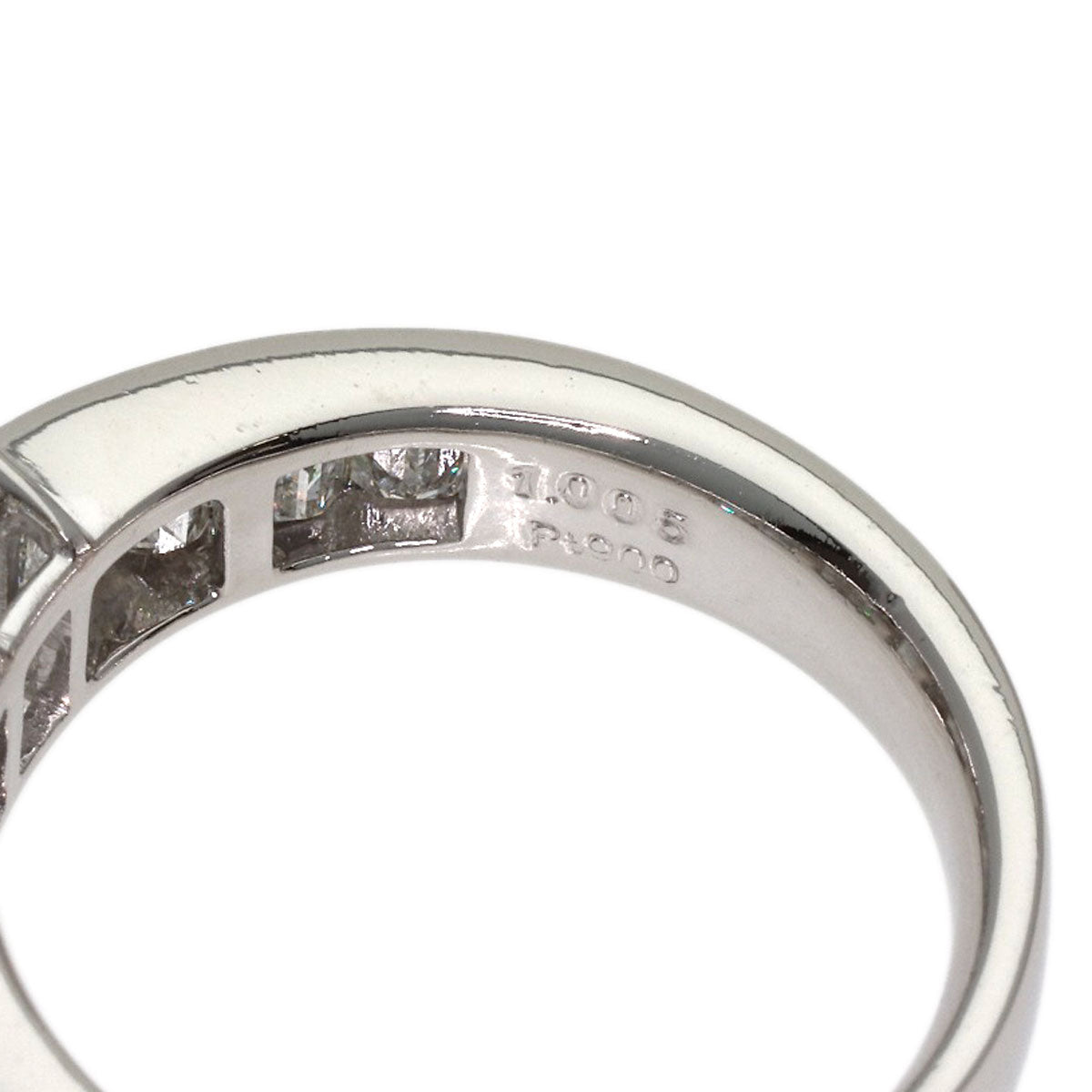 1.005ct Diamond Ring Platinum PT900 7.2g　Ladies