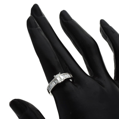 1.005ct Diamond Ring Platinum PT900 7.2g　Ladies