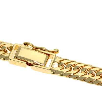 Curb Chain Kihei 12-sided Triple Necklace K18 Yellow Gold 50.4g　mens