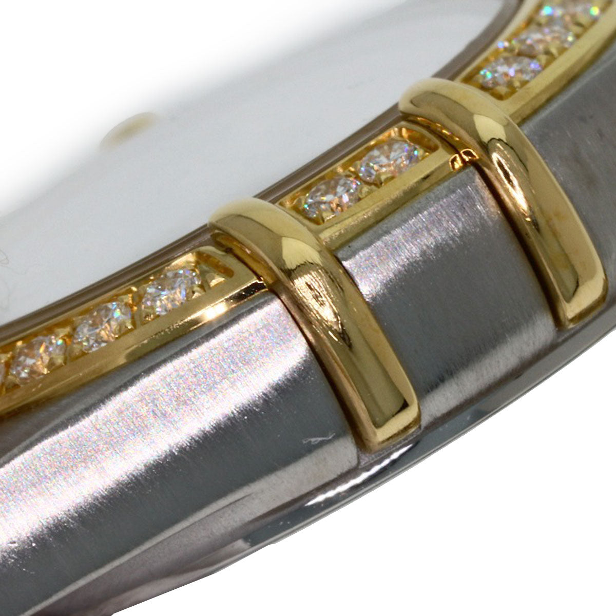 OMEGA Constellation Mini 12P Diamond Watches 1267.75.00 Stainless Steel/SSxK18YG Ladies
