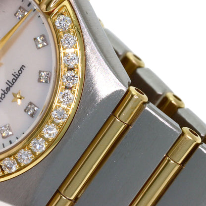 OMEGA Constellation Mini 12P Diamond Watches 1267.75.00 Stainless Steel/SSxK18YG Ladies