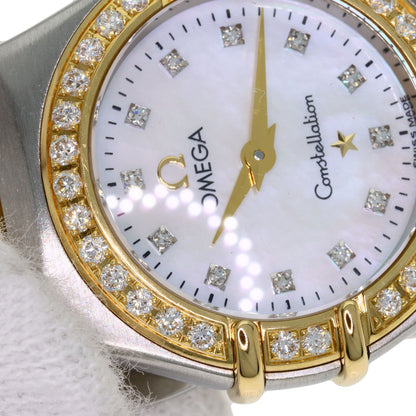 OMEGA Constellation Mini 12P Diamond Watches 1267.75.00 Stainless Steel/SSxK18YG Ladies