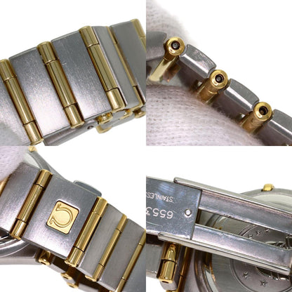 OMEGA Constellation Mini 12P Diamond Watches 1267.75.00 Stainless Steel/SSxK18YG Ladies