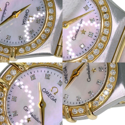 OMEGA Constellation Mini 12P Diamond Watches 1267.75.00 Stainless Steel/SSxK18YG Ladies
