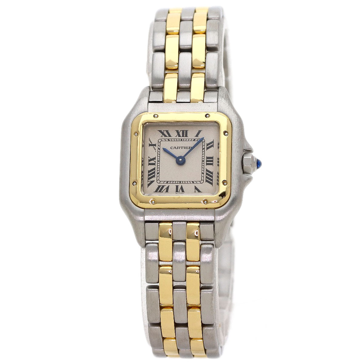 CARTIER PANTHERESM 2 Row Watches W25029B6 Stainless Steel/SSxK18YG Ladies