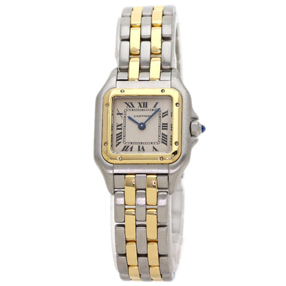 CARTIER PANTHERESM 2 Row Watches W25029B6 Stainless Steel/SSxK18YG Ladies